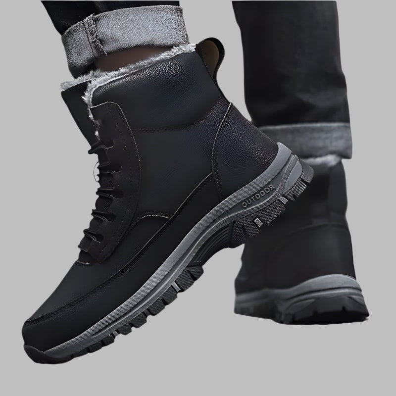 Stay Warm with Outdoor Snow Men Boots – Perfect for Harsh Winters - CasualFlowshop
