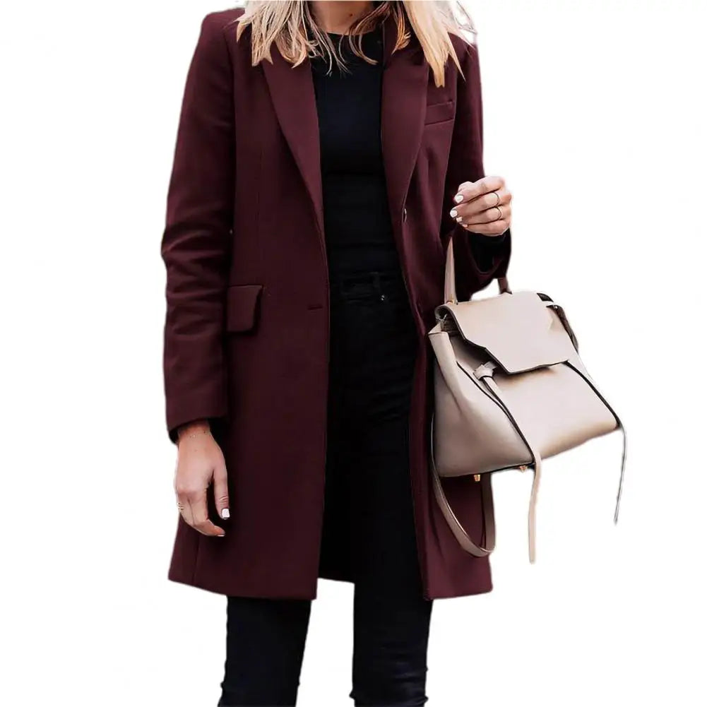 Women's Two Button Blazer - Elegant at Casual  Flow Shop