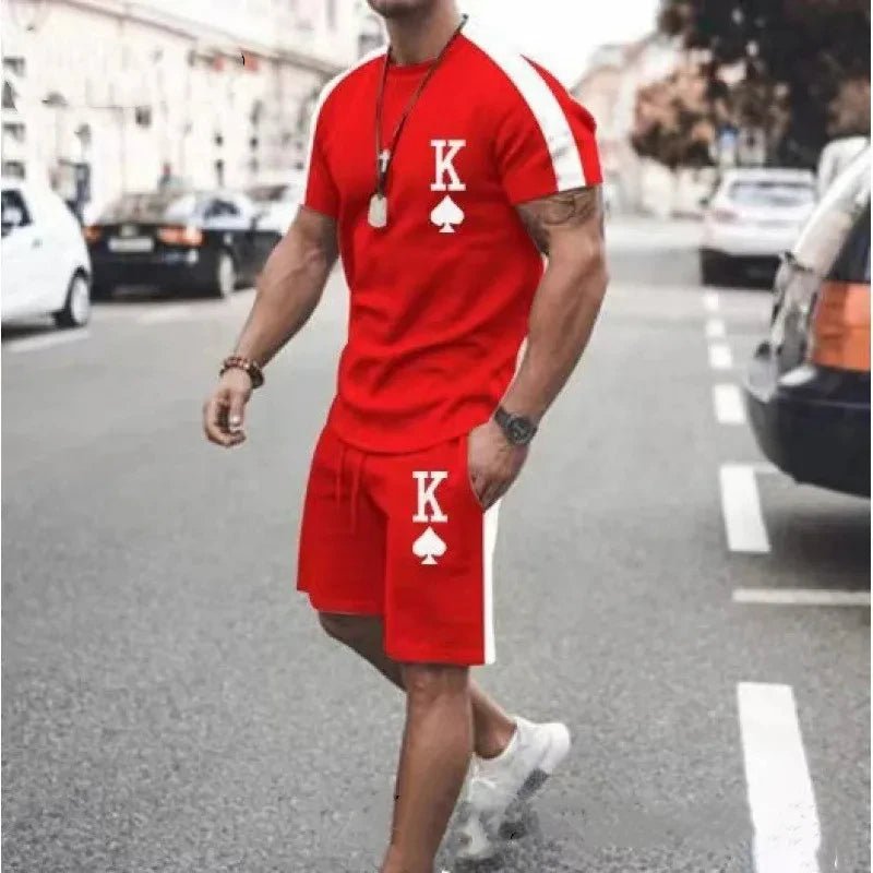 Men’s Summer Casual Wear 3D Set – Beach & Street Comfort - CasualFlowshop