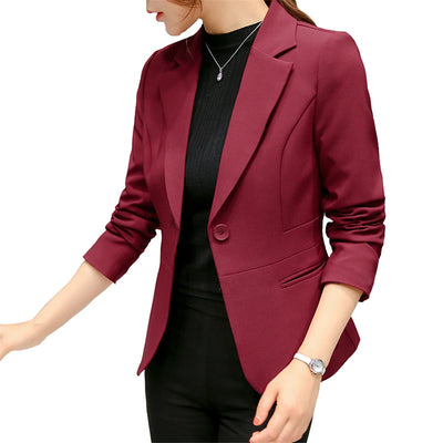 Chic Women's Blazer Pocket Jacket - A Must-Have Staple