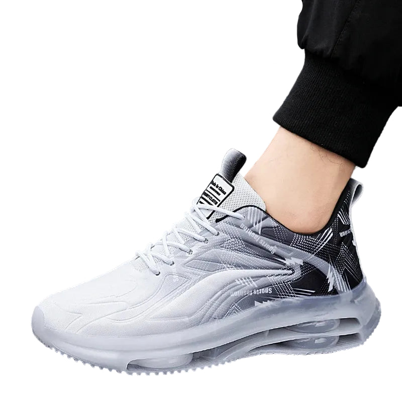 Cushioned running shoes breathable lightweight support - CasualFlowshop