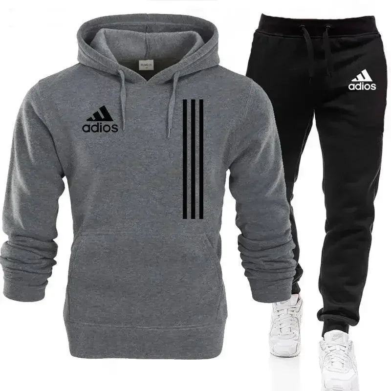 Men’s Premium Streetwear Tracksuit – Hoodie & Jogger Set - CasualFlowshop