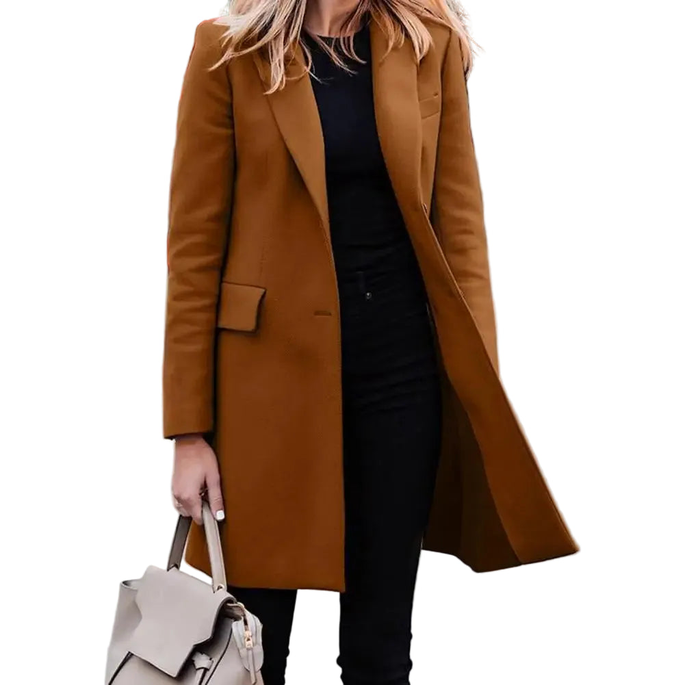 Women's Two Button Blazer - Elegant at Casual  Flow Shop