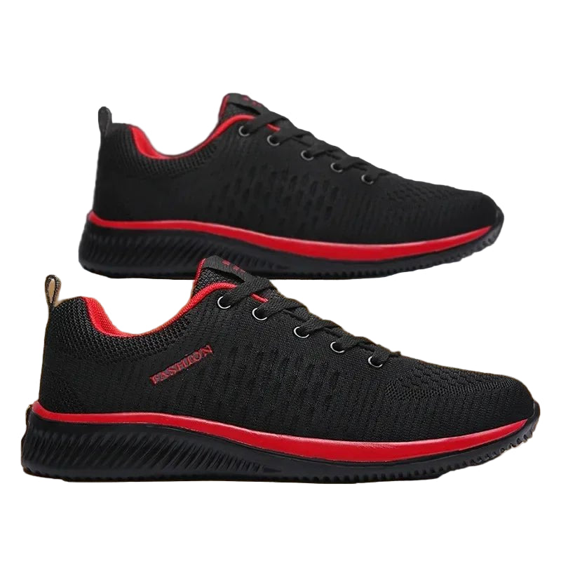 Flexible Jogging Shoes for Men – Breathable Mesh Sneakers with Cushioned Sole - CasualFlowshop