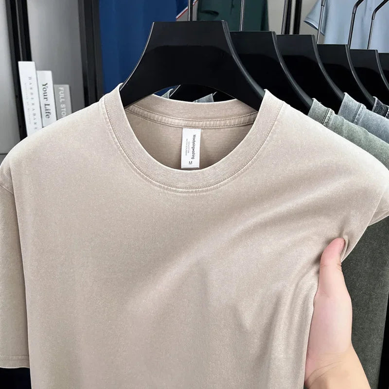 Retro Heavyweight Oversized T-Shirt  - At Casualflowshop