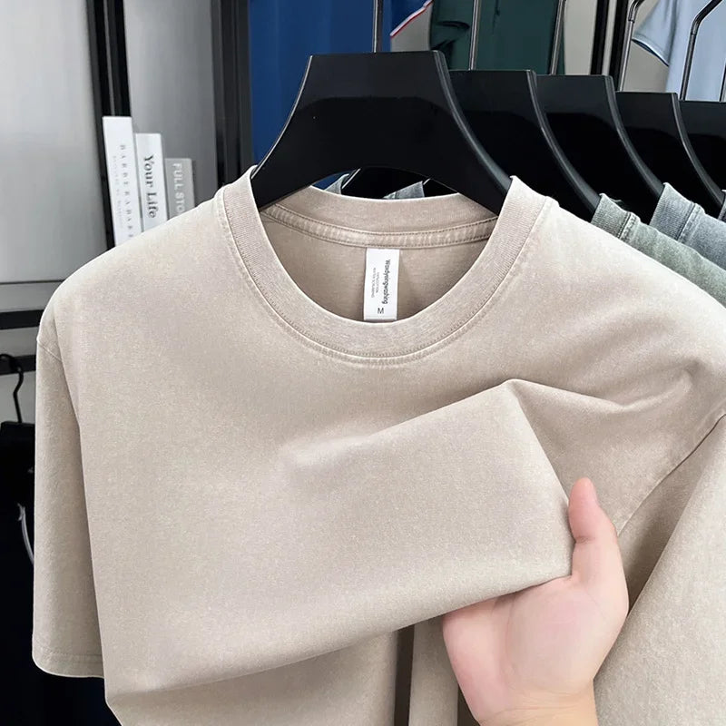 Retro Heavyweight Oversized T-Shirt  - At Casualflowshop
