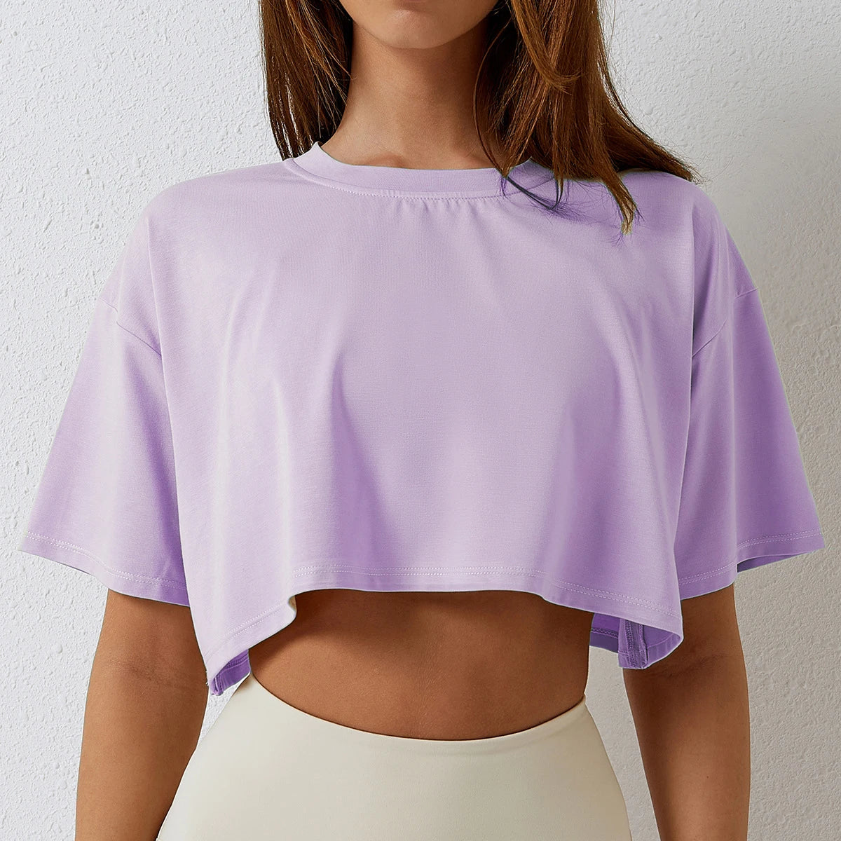 Women's Cotton Crop Top - At Casualflowshop