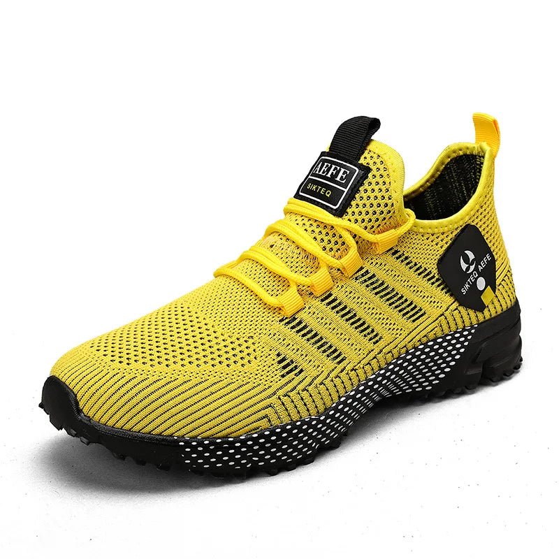 MAEDEF Men's Classic Running Sneakers - Front View