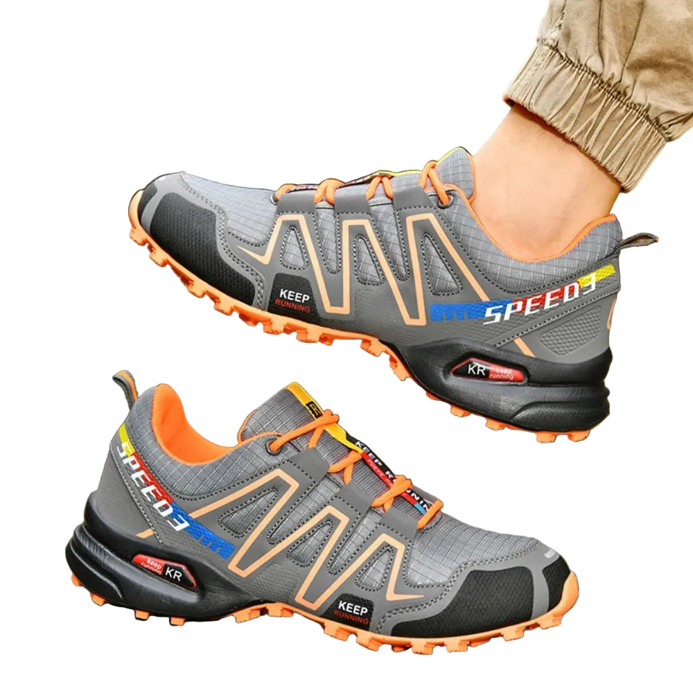 TrailGrip Anti-Slip Outdoor Sneakers - Men's Tactical Hiking Shoes