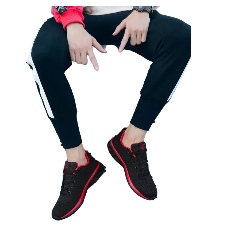 Flexible Jogging Shoes for Men – Breathable Mesh Sneakers with Cushioned Sole - CasualFlowshop