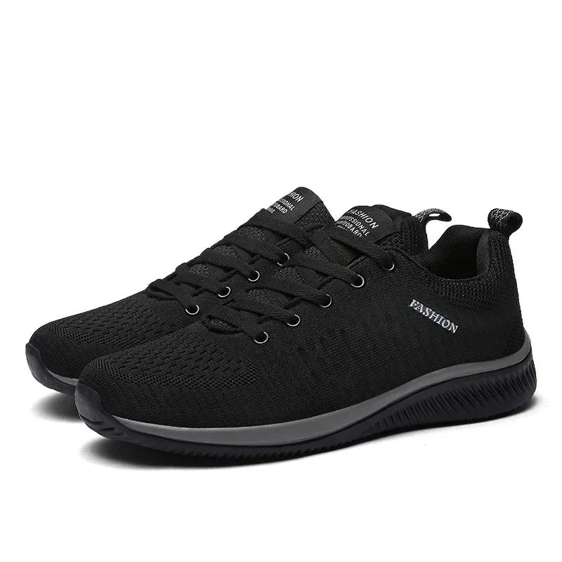 Flexible Jogging Shoes for Men – Breathable Mesh Sneakers with Cushioned Sole - CasualFlowshop