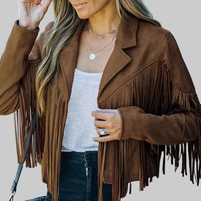 Stylish Crop Jacket for Women – Trendy Bomber for Spring & Fall