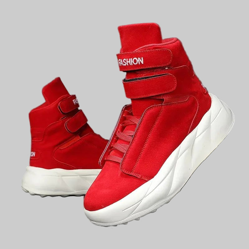 🔥 Warm Ankle Sneakers for Men – Bold Winter Style with Comfort Grip - CasualFlowshop