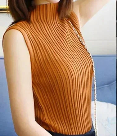 Women's knitted jumper sweater blouse – cozy, stylish, and perfect for elevating everyday looks.