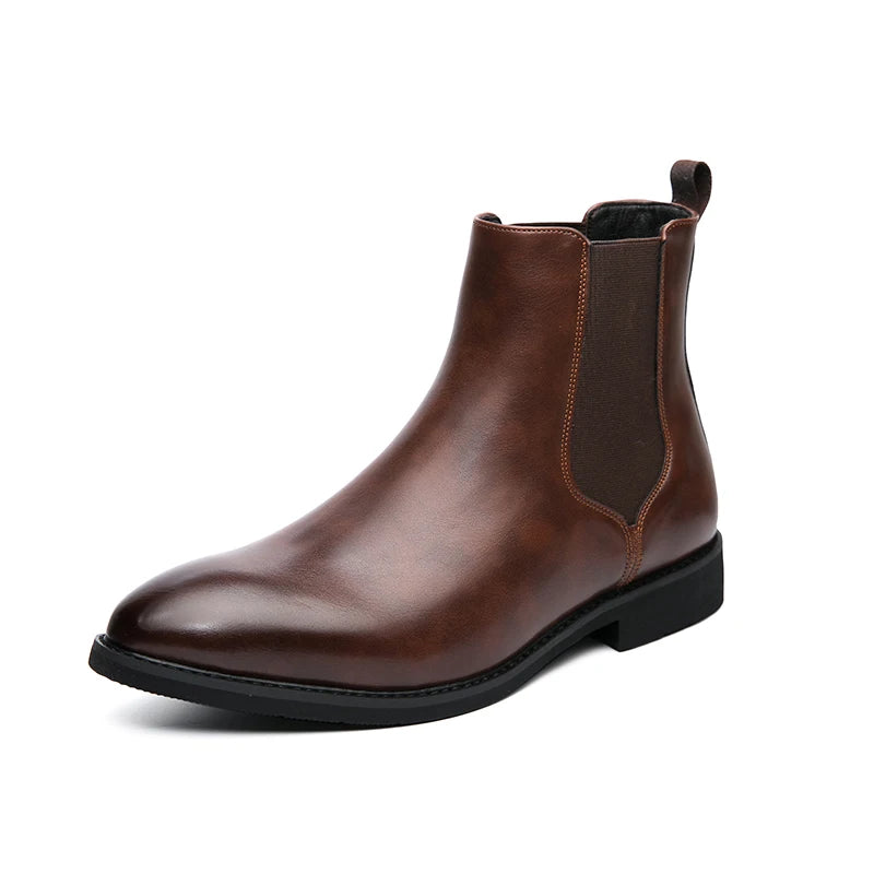 Men's Chelsea Boots  brown color - at casualflwshop