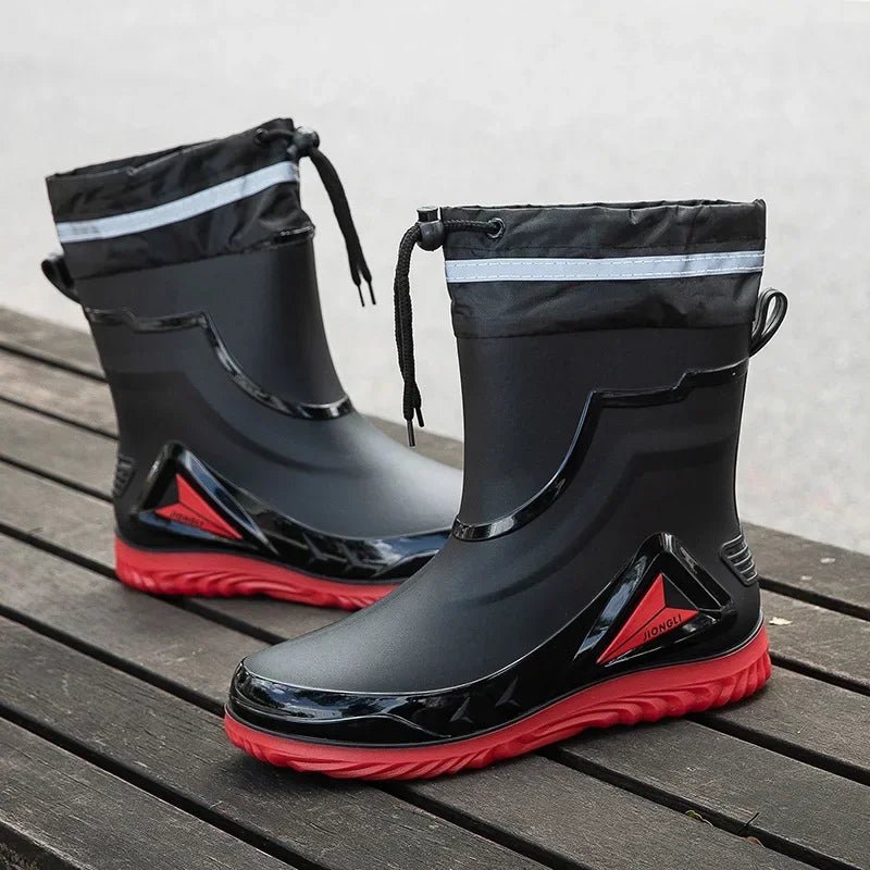 Urban Rain Defender Waterproof Boots - Style and Protection in Any Terrain - CasualFlowshop