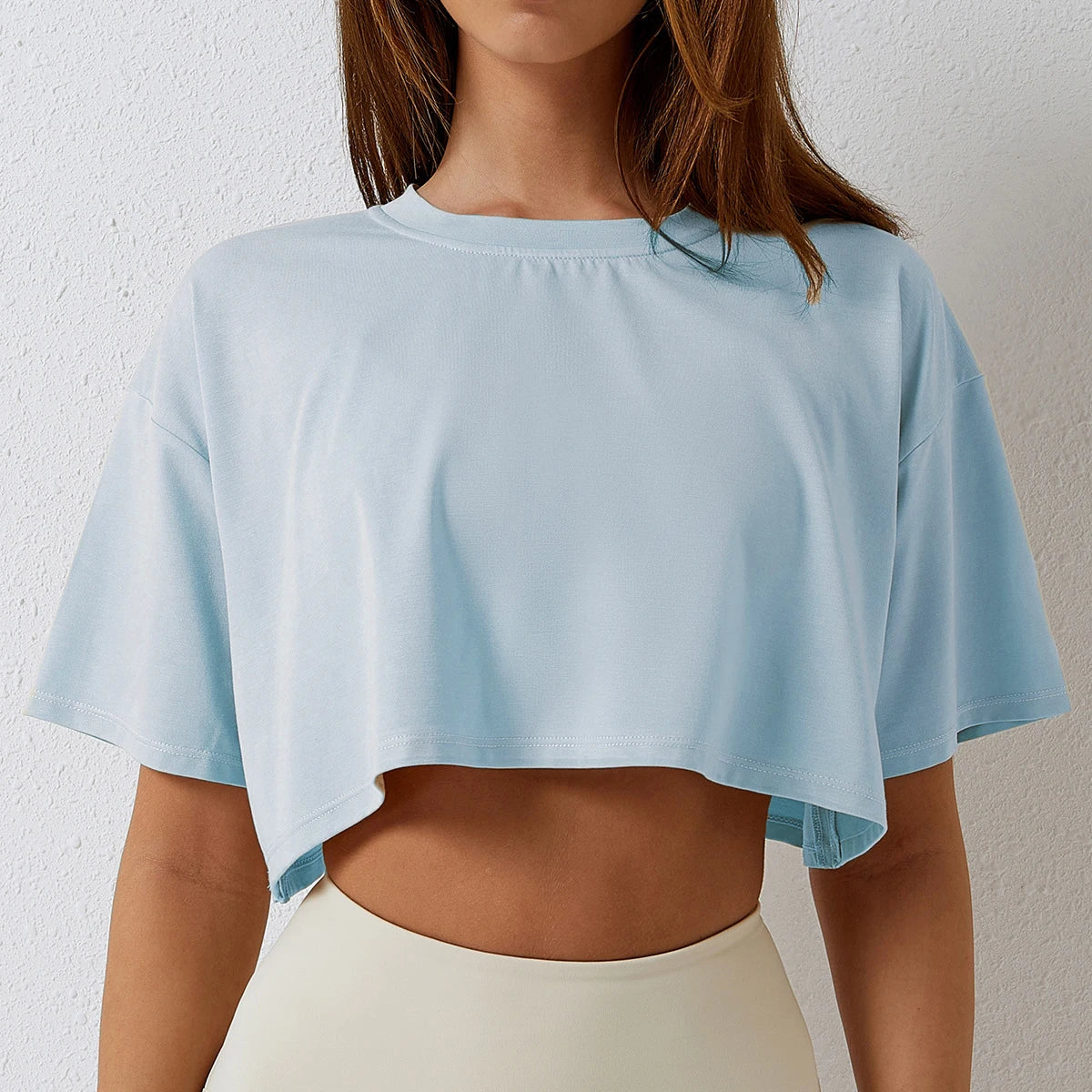 Women's Cotton Crop Top - At Casualflowshop