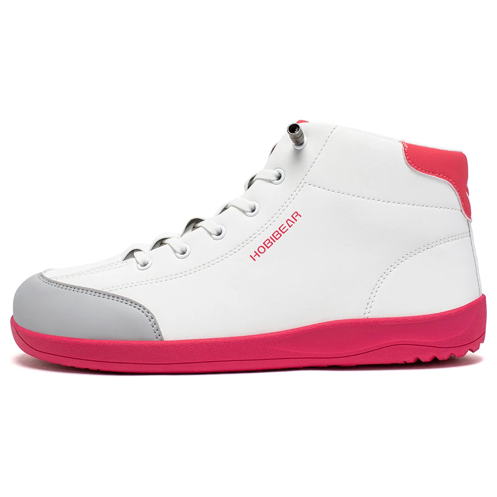 wide toe barefoot shoes white red unisex outdoor
