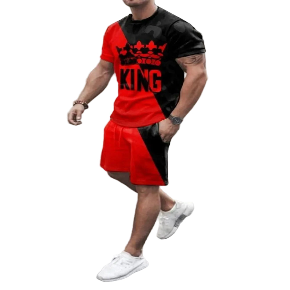 Men’s Summer Casual Wear 3D Set – Beach & Street Comfort - CasualFlowshop