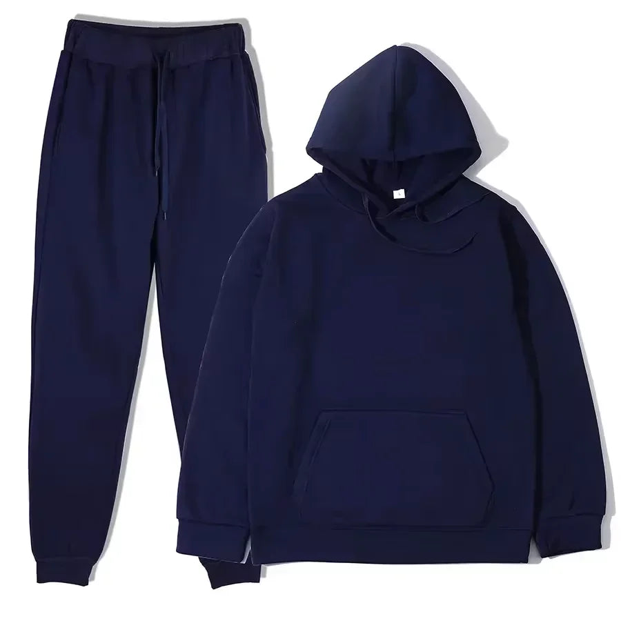 Women’s oversized hoodie and matching sweatpants two-piece set At Casual Flow Shop