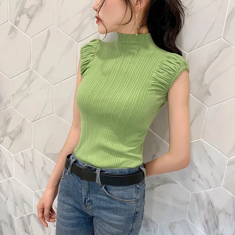 Knitted Jumper Sweater Blouse: Elevate Your Style and comfortable - CasualFlowshop
