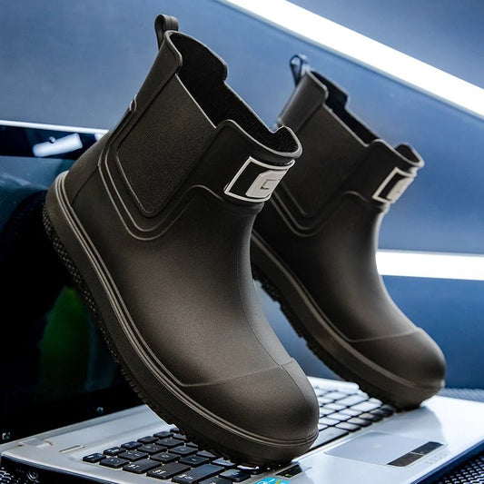 Urban Rain Defender Waterproof Boots - Style and Protection in Any Terrain - CasualFlowshop
