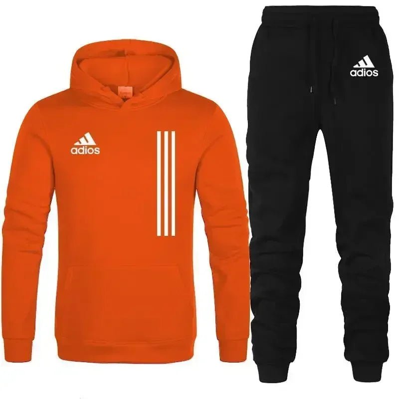Men’s Premium Streetwear Tracksuit – Hoodie & Jogger Set - CasualFlowshop