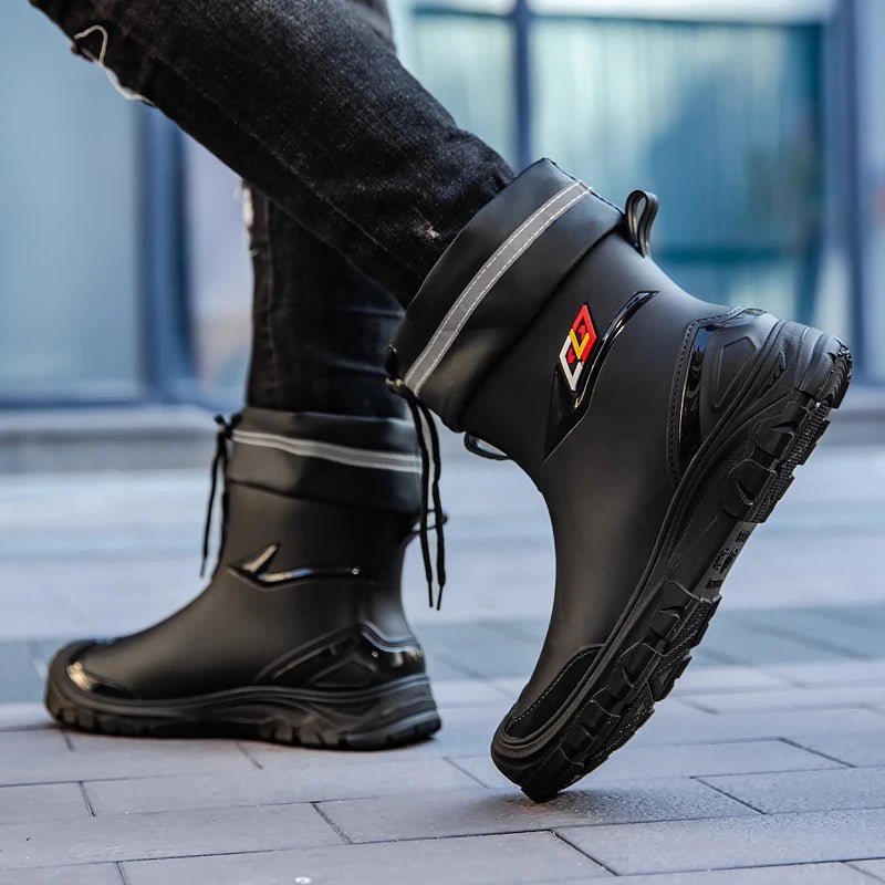 Urban Rain Defender Waterproof Boots - Style and Protection in Any Terrain - CasualFlowshop