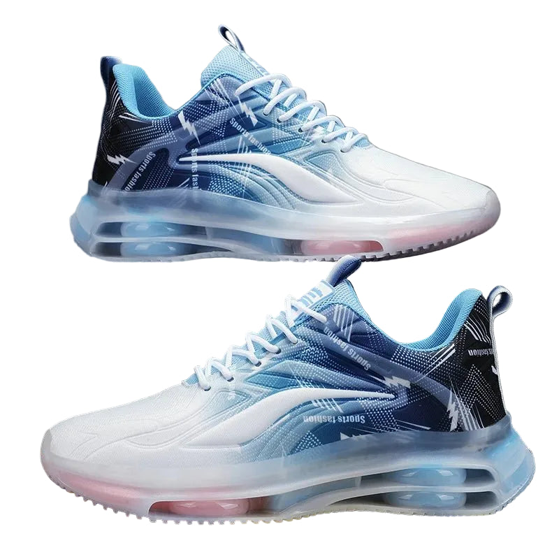 Cushioned running shoes breathable lightweight support - CasualFlowshop
