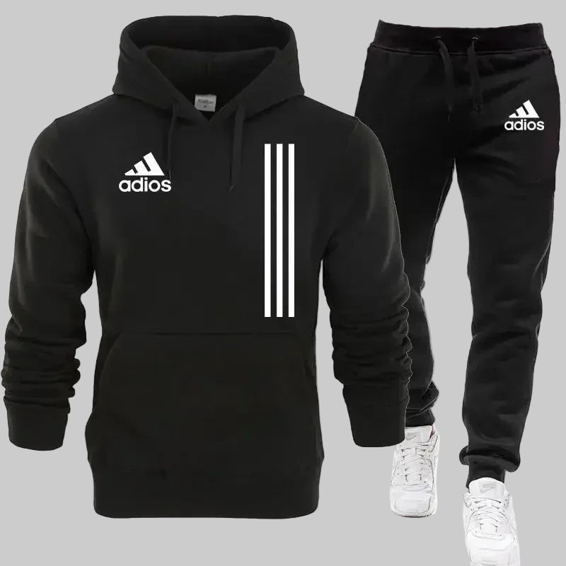 Men’s Premium Streetwear Tracksuit – Hoodie & Jogger Set - CasualFlowshop