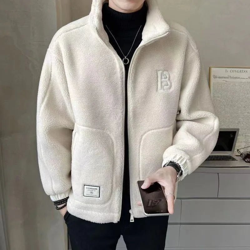 Trendy Male Jacket Coats: Oversized Style for a Bold Look - CasualFlowshop