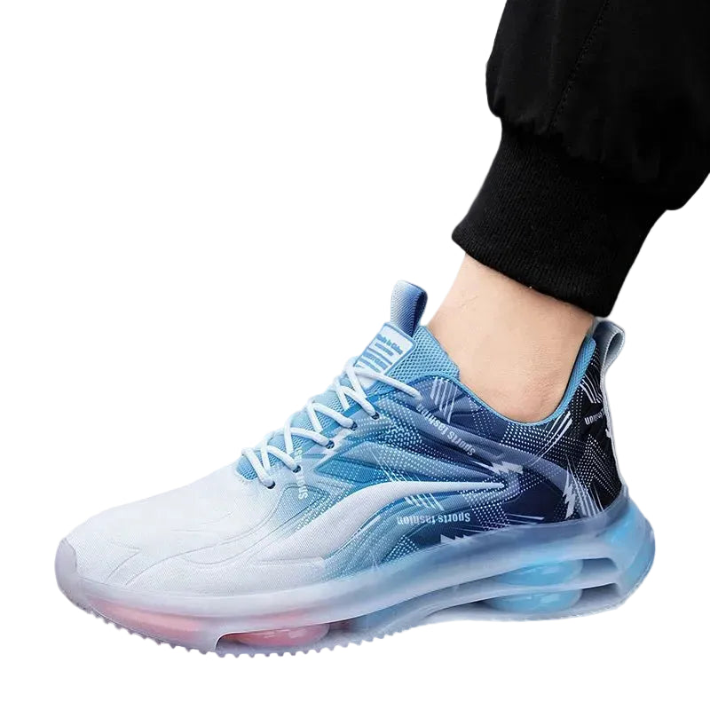 Cushioned running shoes breathable lightweight support - CasualFlowshop
