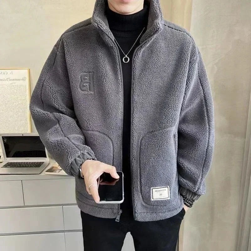 Trendy Male Jacket Coats: Oversized Style for a Bold Look - CasualFlowshop