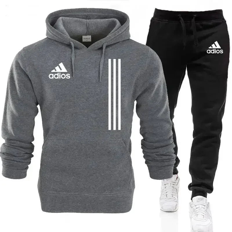 Men’s Premium Streetwear Tracksuit – Hoodie & Jogger Set - CasualFlowshop