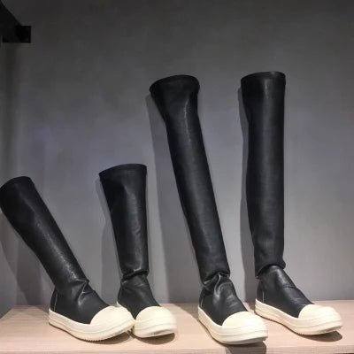 Elegant Black Over-the-Knee Women's Boots – Stylish, Comfortable & Versatile Footwear for Any Occasion.