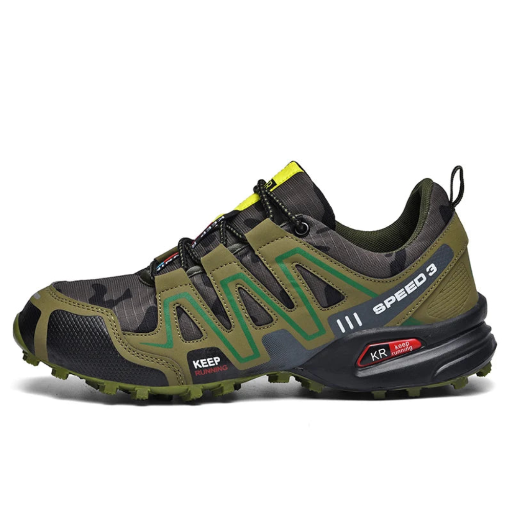 TrailGrip Anti-Slip Outdoor Sneakers - Men's Tactical Hiking Shoes