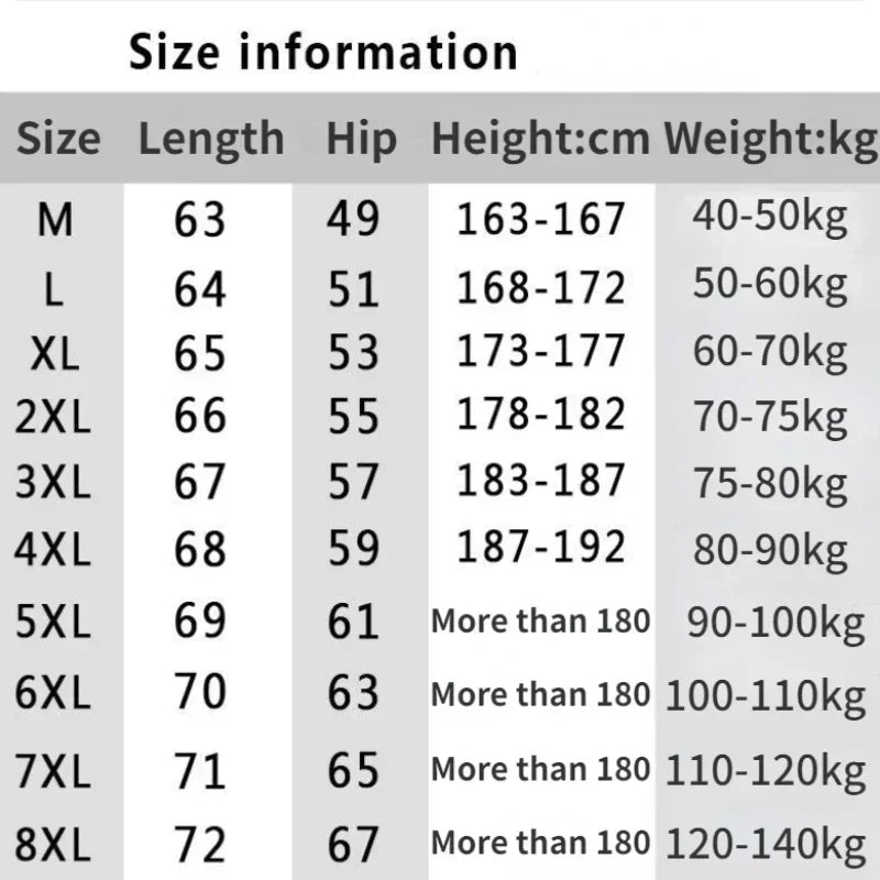 Chart of the Two pairs of men’s lightweight quick dry shorts in black and grey with zipper pockets and elastic waistband