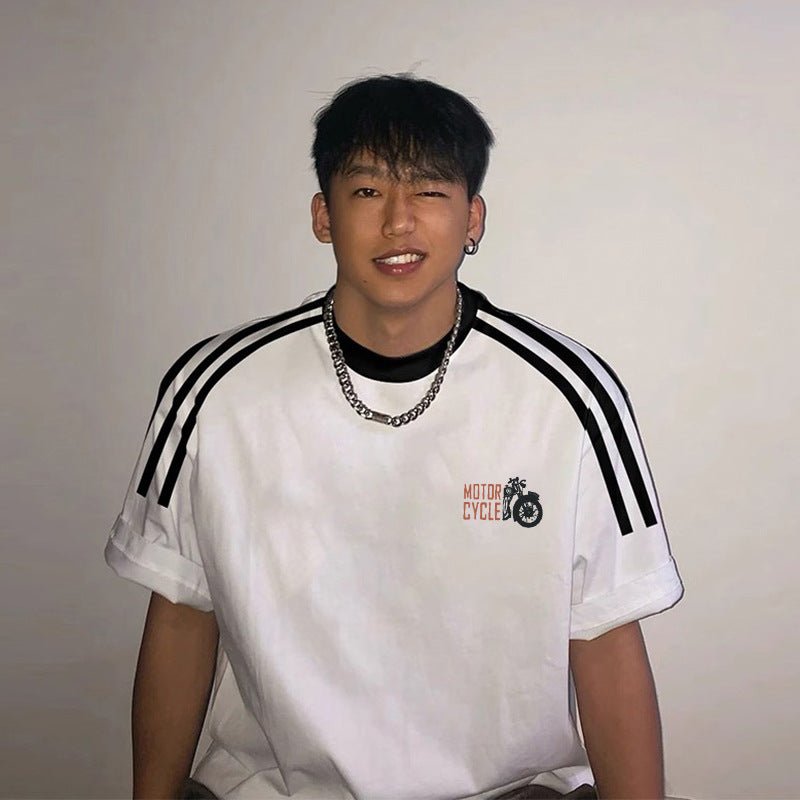 Men’s Breathable Cotton Polo Shirt – Short Sleeve, Modern Fit, Comfortable Style - CasualFlowshop