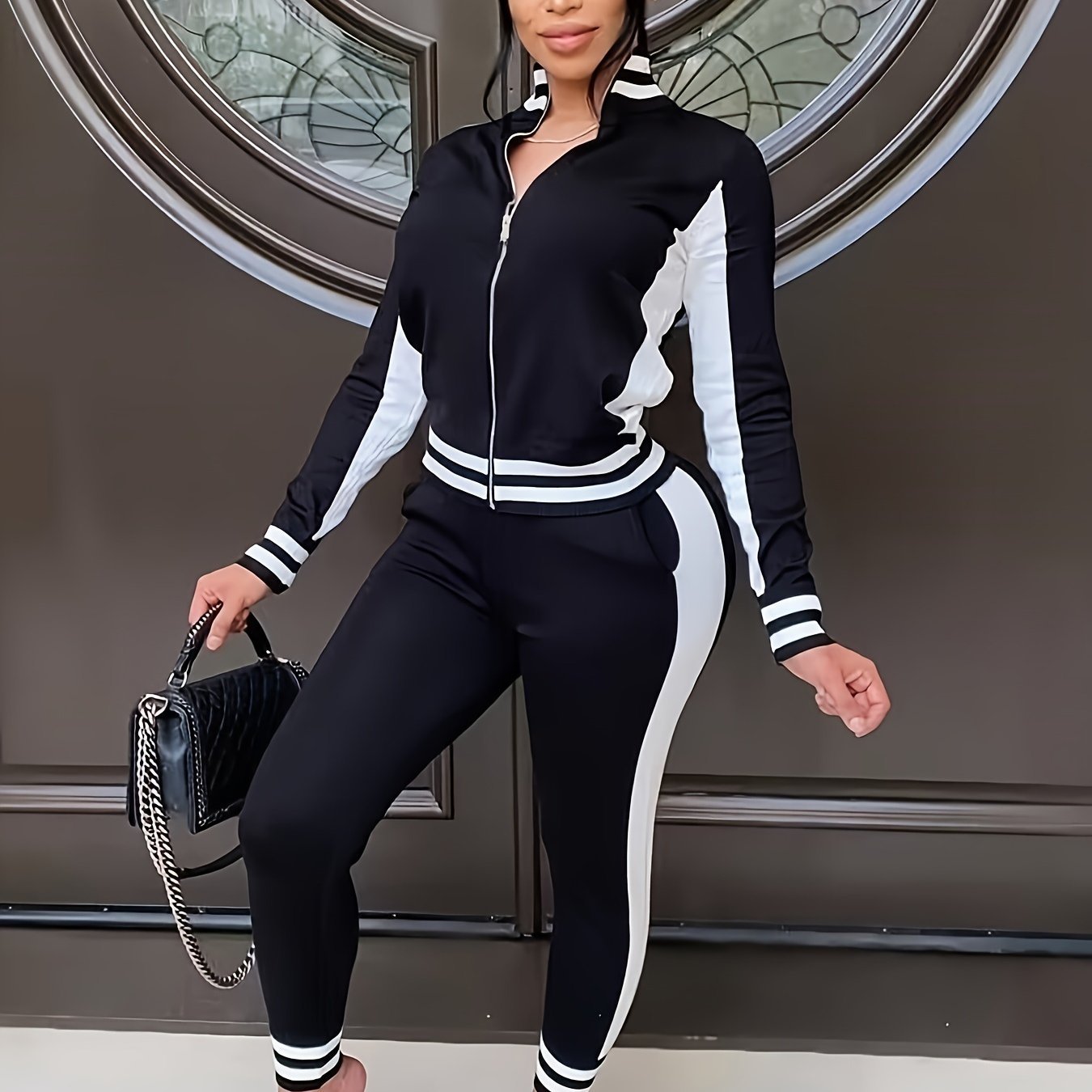 Sports Pant Set for Women - Activewear Outfit for Performance & Comfort - CasualFlowshop