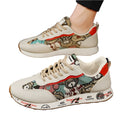 Men's Summer Breathable Sneakers with Bear Design - CasualFlowshop