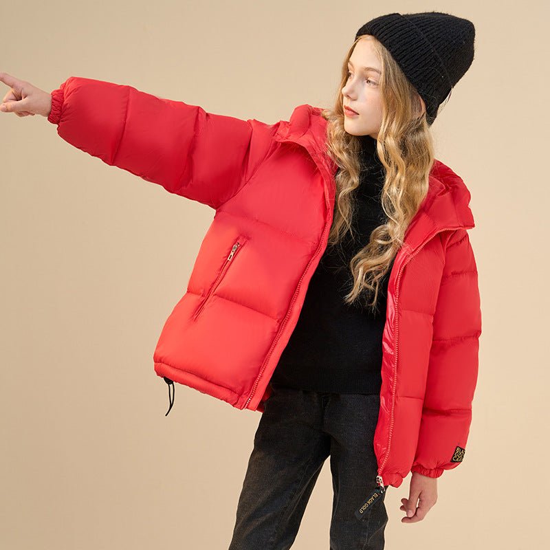 Image of a Down Jacket for Kids - Casualflowshop