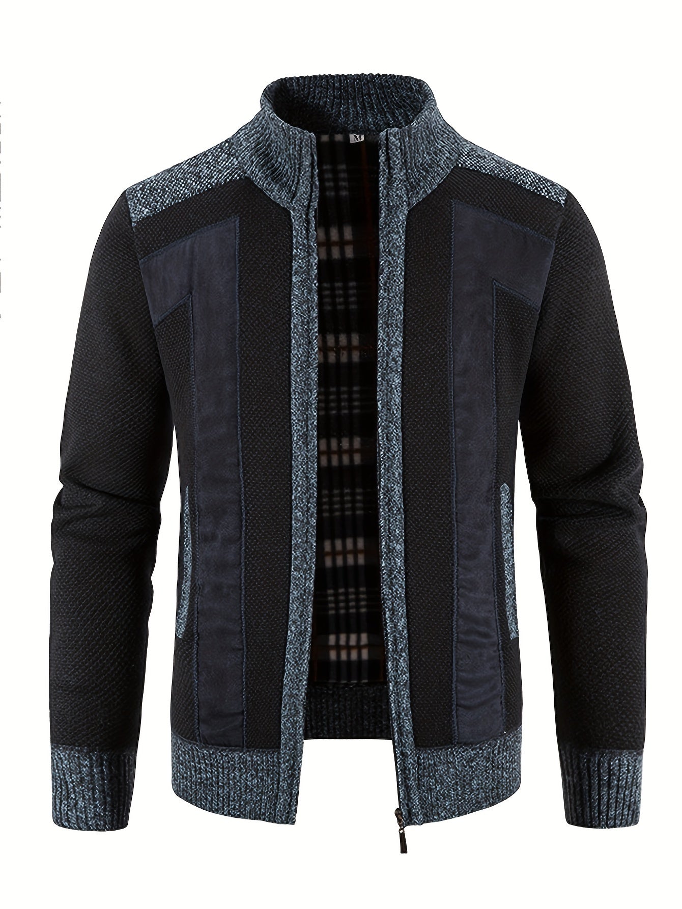Men's Cardigan Blazer – Smart-Casual Style with Cozy Comfort - CasualFlowshop