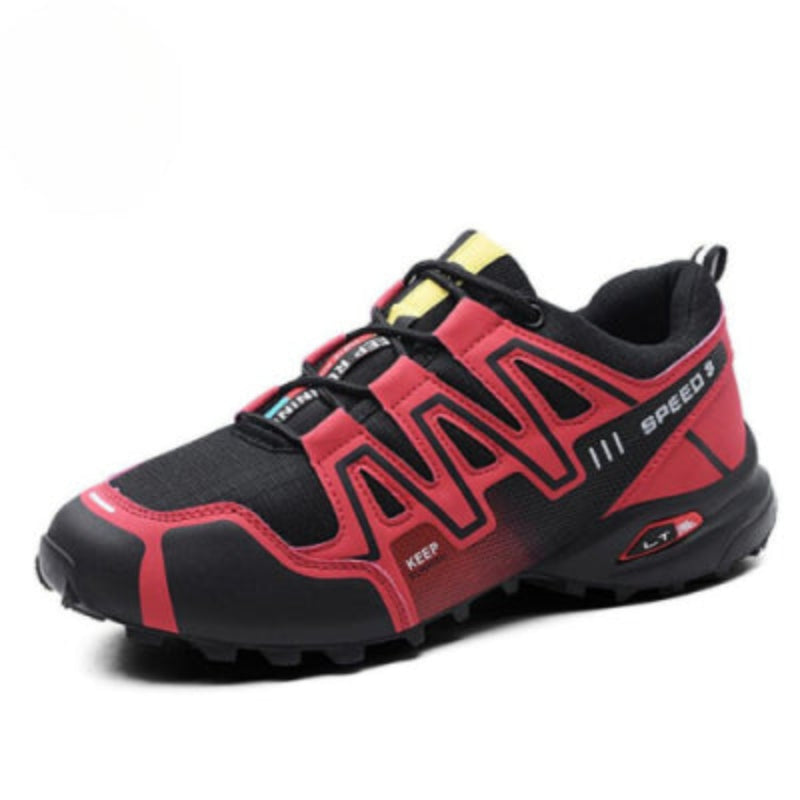 outdoor walking sneakers anti slip grip lightweight shoes