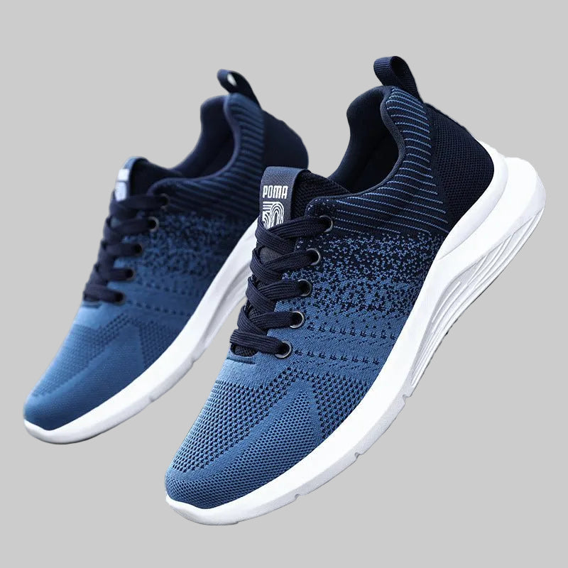 CasualFlowshop Breeze Knit Sneakers - All - Day Comfort in 3 Colors - CasualFlowshop