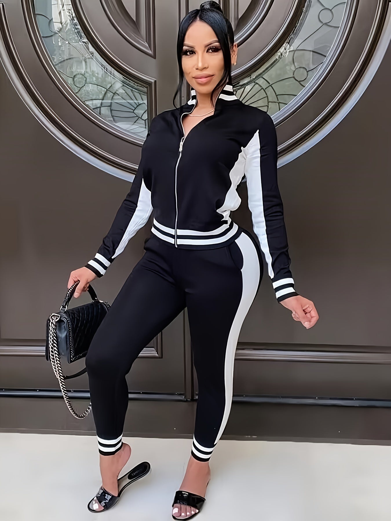 Sports Pant Set for Women - Activewear Outfit for Performance & Comfort - CasualFlowshop