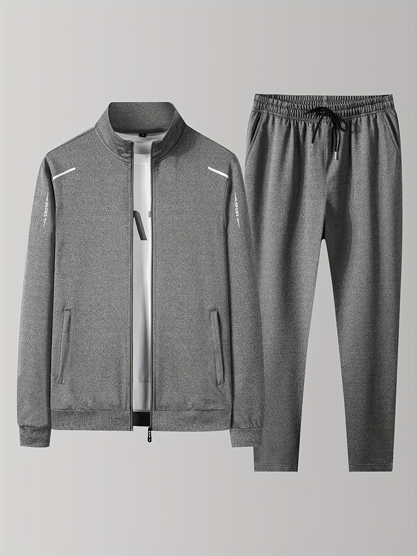 Men’s Fleece Athletic Tracksuit – Comfort Meets Performance - CasualFlowshop