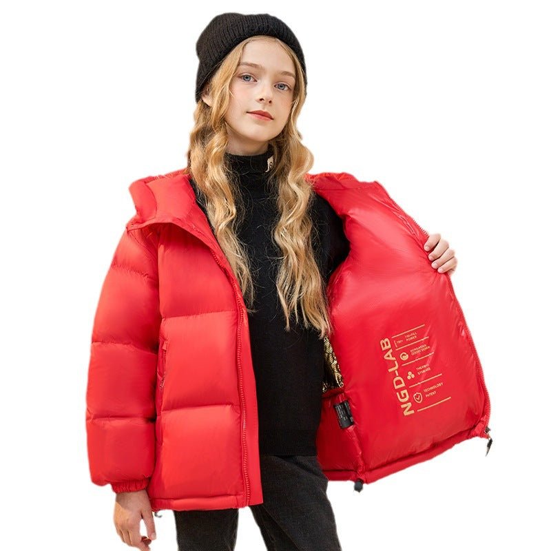 Image of a Down Jacket for Kids - Casualflowshop