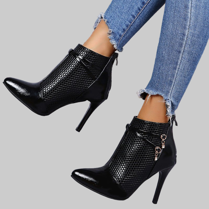 Women's Thigh - High Stiletto Boots – Pointed Toe Party Heels - CasualFlowshop