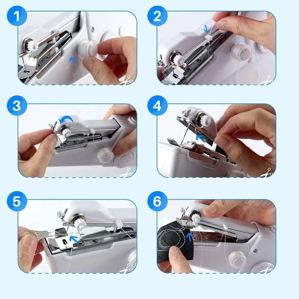 Discover the Convenience of Our Mini Portable Sewing Machine for Quick Repairs and DIY Projects - CasualFlowshop