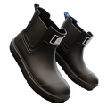 Urban Rain Defender waterproof black boots – front view